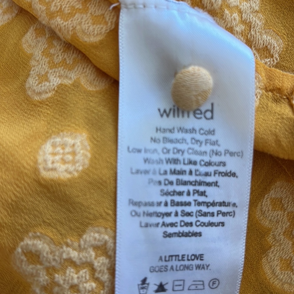 ARITZIA Wilfred Blouse Sz Small - Picture 8 of 9